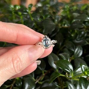 KABANA Sterling Silver and Topaz Ring